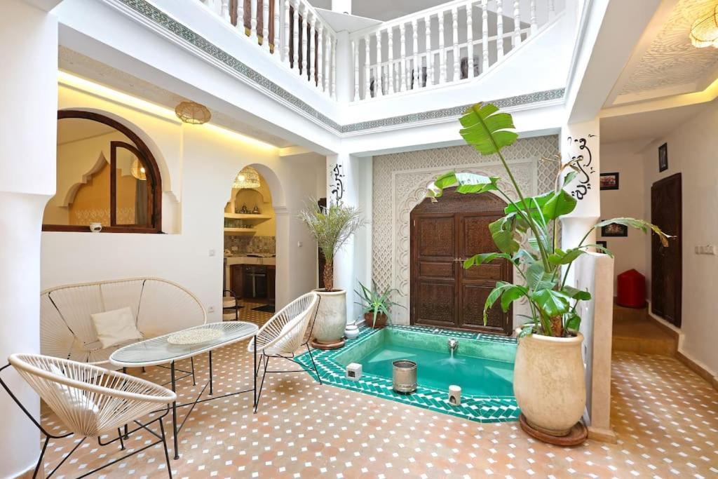 Riad El Khir En Centre Ville Rooftop Et Bassin มาร์ราเกช ภายนอก รูปภาพ