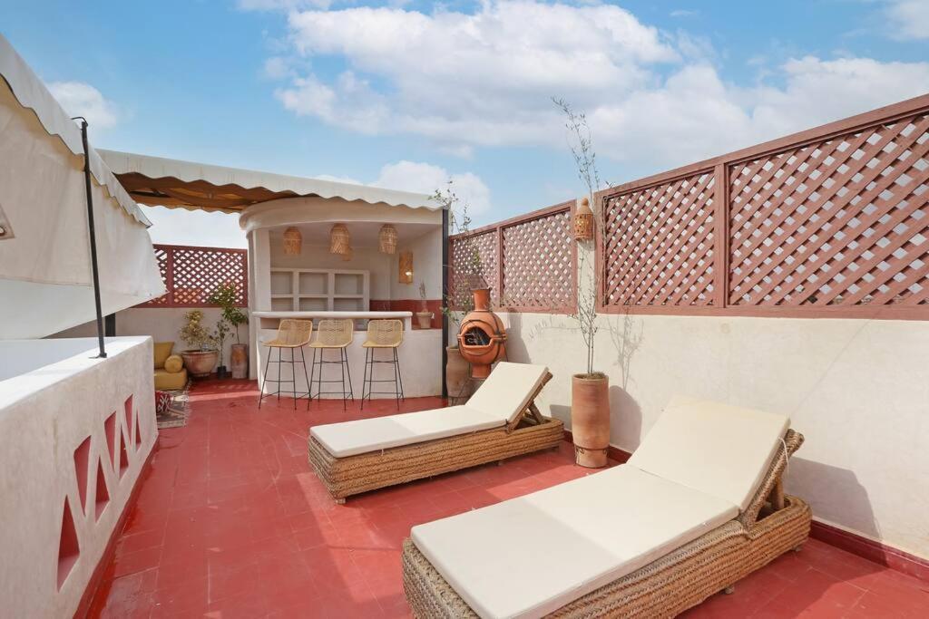 Riad El Khir En Centre Ville Rooftop Et Bassin มาร์ราเกช ภายนอก รูปภาพ